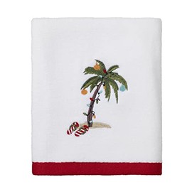 Avanti Linens - Hand Towel, Soft & Absorbent Cotton (Flamingo Jingle Collection)