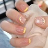 EIROVYA 24 x Lemon Style False Nail Stickers