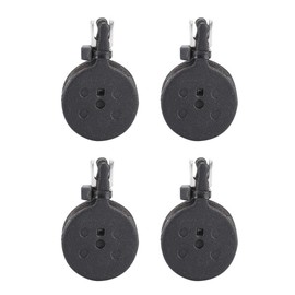 Disc Brake Pads, 4 Pairs Bicycle Disc Pads Bike Disc Resin Brake Lining Pads with 4 Spring Clamp for Mountain Road Bicycle AVID BB5