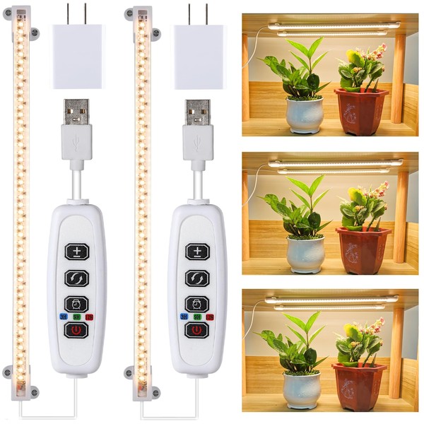 Hywyimlait LED Grow Light Strips for Indoor Plants Full Spectrum