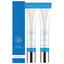 2Pcs Hair Growth Serum for Women, Scalp Cooling Hair Ampoule, Scalp Serum for Loss & Thinning, Non-Greasy, Improves Shine (C)