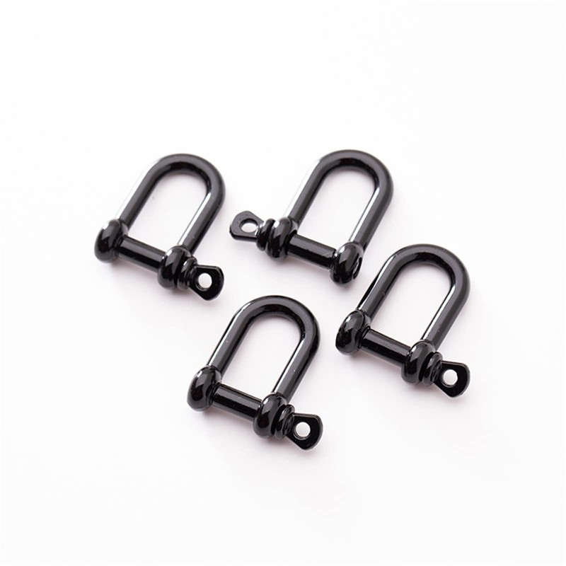 10PCS Paracord Clasp Bracelet Clasp D-Shape Paracord Shackles for Outdoor