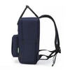 ECO CHIC Waterproof Recycled Canvas Twin Handle Backpack (Navy)