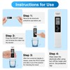 NEUTYPECHIC TDS Meter for Drinking Water, 3 in 1 TDS