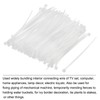 uxcell 4 Inch White Zip Ties, 500 Pcs Cable Ties