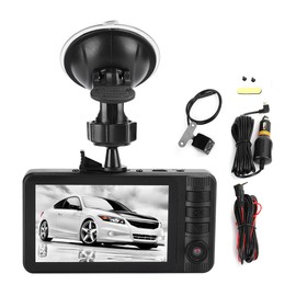 3.2in 1080P Car Video Recorder FHD 170 Degrees Dashboard DVR G-Sensor Dash Cam