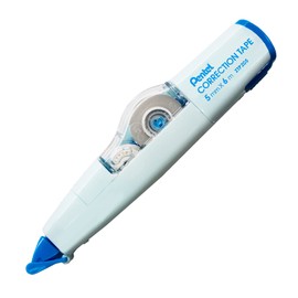 Pentel Corrector de Cinta, Recargable, 6 m x 5mm, Color Pastel, Paquete con 1 Pieza, ZTP205BP-M2