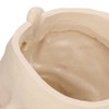Face Flower Pot Sleeping Girl High Density Resin Drainage Hole