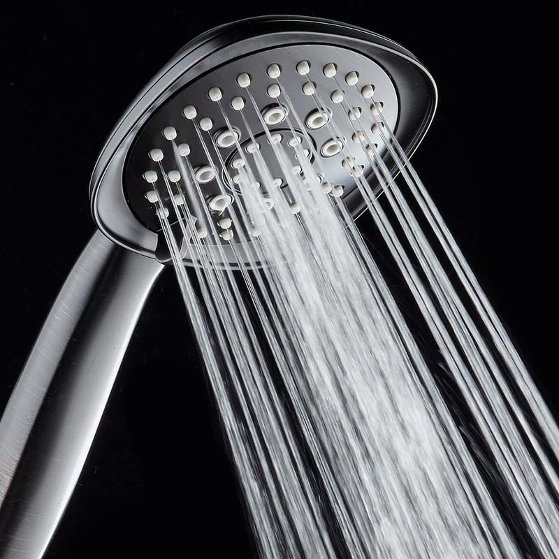 AquaDance, Oil-Rubbed Bronze Luxury Square 6-setting High-Pressure Hand Extra-Long 72"