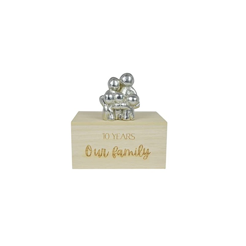 10 Year Anniversary Our Little Hugging Family Choose Amount of