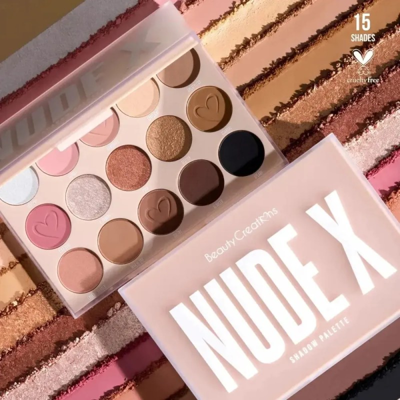 Beauty Creations - Nude X - Paleta De Sombras -