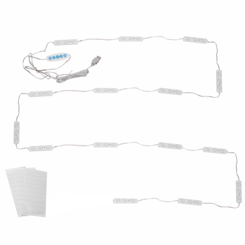 LED Vanity Mirror Lights Dressing Table DIY Dimmable Makeup Mirror