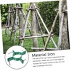 Totority Tree Fixing Tool Metal Iron Support Holder for Trees