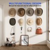 Cowboy Hat Rack(12Pack) - Wide Brimmed Organizer - Strong Adhesive