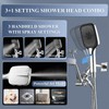 14 Inch Rain Shower Head with Handheld Spray Combo and