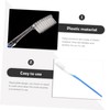 ULTECHNOVO 50pcs Reusable Travel Toothbrushes Soft Bristles for Camping and