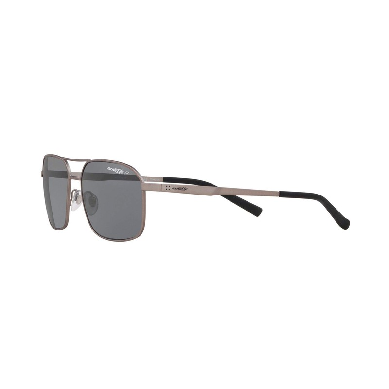 ARNETTE Men's An3079 Kallio Metal Rectangular Sunglasses