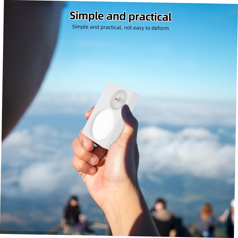 WOONEKY 2-in-1 Compass Magnifying Glass Hiking Compass Navigation Tool for