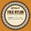 D'Addario BEB031W .031 Folk Single Nylon String with Ball End