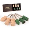 Hisew Leather Edge Burnishing Bits – Standard Set of 6