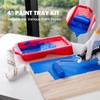 Mister Rui Paint Tray Liner, Disposable Paint Tray, 4" Sturdy