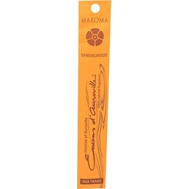 Maroma EDA Incense, Sandalwood, 10 Count