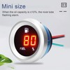 Digital Fuel Level Gauge with Flashing Alarm Car Fuel Level