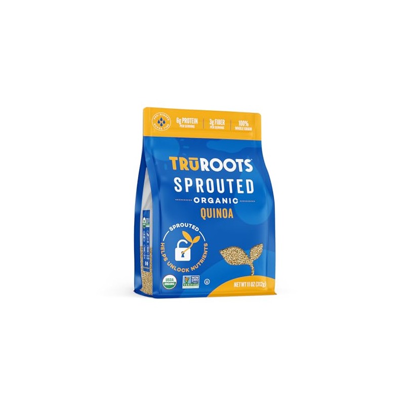 Truroots Quinoa Sprouted Org 11 OZ