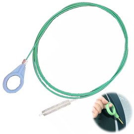 BIUTEFOR Pipe Brush Car Sunroof Drain Cleaning Brush 5m Thin Length Car Drain Hole Clogging Dredge Cleaning Brush Tool Refrigerator Drain Hole Brush Cleaning Brush Multi-function Reusable Bendable