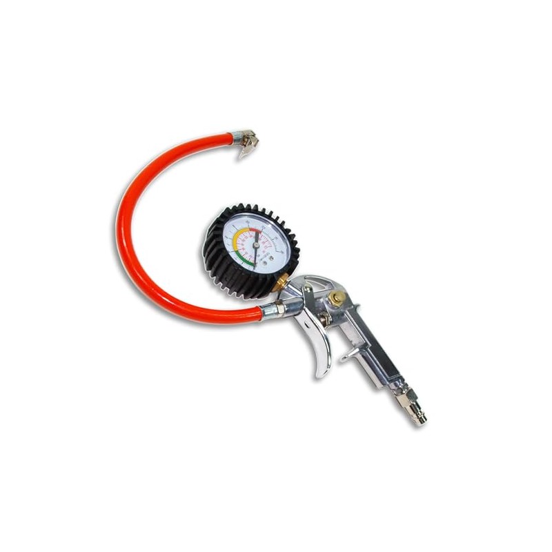 Lobinger® Compressed air tyre gauge, tyre inflator, tyre inflator, compressor