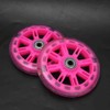 Children Cycle Training Wheel,Metal Rubber Side Wheels with Support Bracket