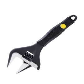 Zeguard 6 inch Adjustable Spanner, 34mm Wide Jaw Opening Adjustable Wrench, 165mm Plumbing Tools Set for Plumbers