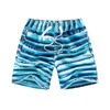 Domee Boys' Swimming Trunks, Quick-Drying Swimming Trunks with Mesh Lining,