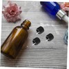 Baluue 20pcs Airtight Sealing Dropper Caps for Essential Oil Bottles