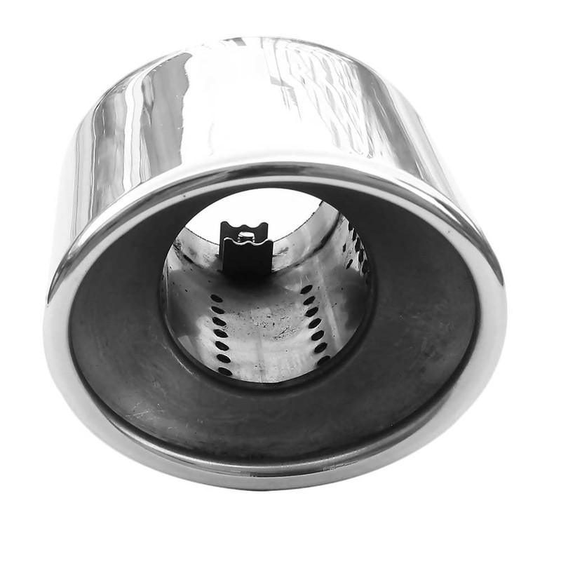 Rumplex Exhaust Trim Oval Stainless Steel Sports Exhaust Tailpipe End