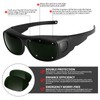 UpaClaire Welding Safety Glasses with Wraparound Lens Anti-Scratch UV Protection
