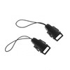 Camera Connectors Loops 2PCS 1.2cm Quick Release Buckle Kit Neck