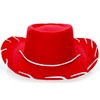 GIFTEXPRESS Felt Cowboy Hat, Western Cowgirl Hat Dressup Play Costume,