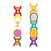 Battat Education – Stacking Toy for Kids – Wooden Monkeys