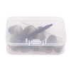Hearing Amplifier Plugs Double Layers Silicone Ear Plug Tips Dome