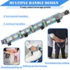 AUSTYLCO Gait Belt with Handles,Anti-Slip Transfer Belt with Quick Release