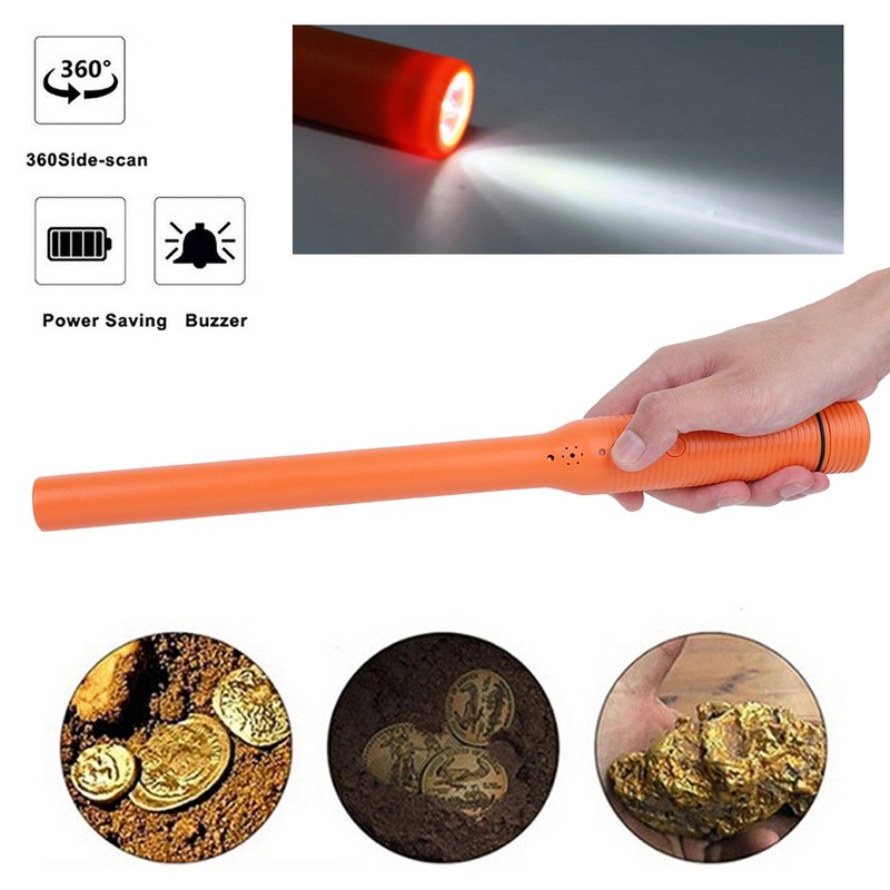 Portable Handheld Metal Detector Gold Pin Pointer High Sensitivity with