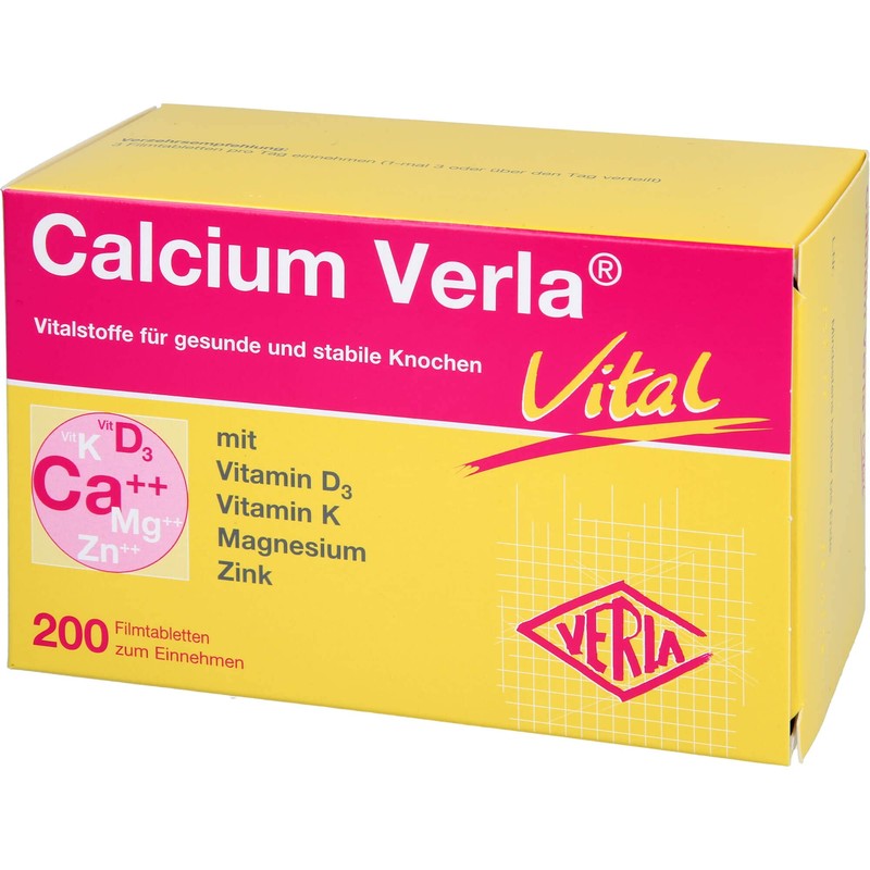 Calcium Verla Vital, Pack of 200