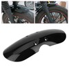 KIMISS ABS Motorcycle Accessories Short Mudguard for T100 2001-2016 (Black)