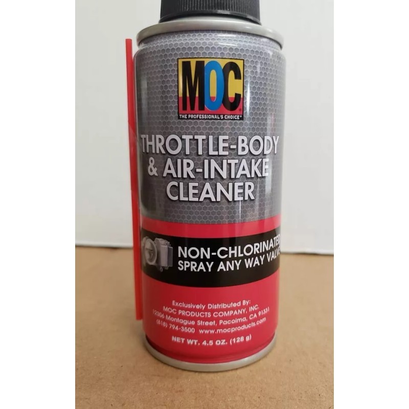 MOC 2-pc Throttle Body & Air Intake Cleaner Spray (4.5-oz