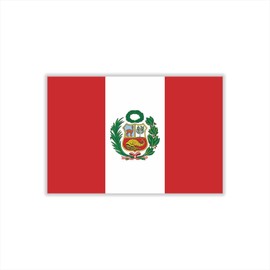 Womaha 30 Sheets Temporary Peru Flag Tattoos Fans Face Tattoo Stickers for Adults Kids Group Activity Props