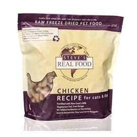 Steve's Real Food Freeze-dried Raw Nuggets 1.25# (Chicken)
