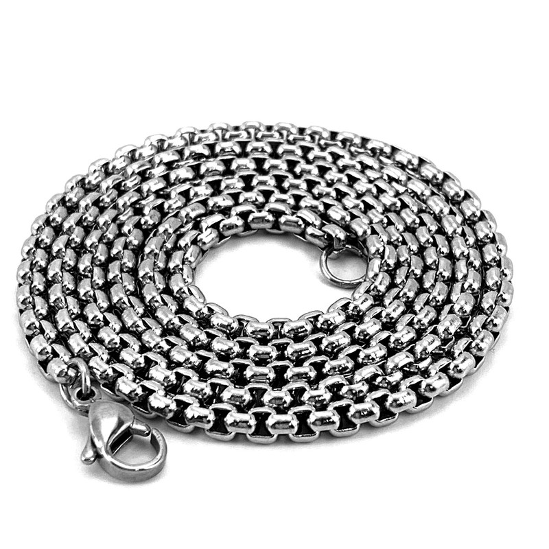 FORGIVEN JEWELRY 3 Nail Rhodium Finish Cross Pendant on Heavy