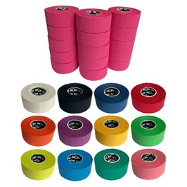 Ringside 1" Colored Athletic Trainers Tape - 15 Rolls, Hot Pink
