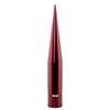 TRUE SPIKE Fat Spike RED Antenna in Heavy Gauge CNC